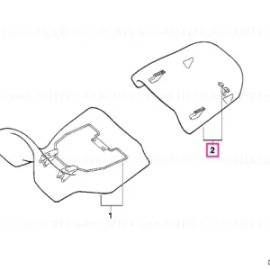 Mai ieftin Scaun reglabil spate, SCHWARZ NB13 - BMW Motorrad