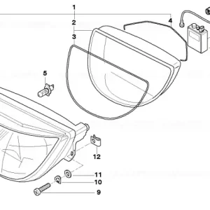 Unitate control lumină xenon - BMW Motorrad Super ofertă