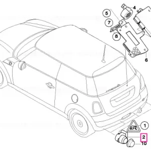 Senzor ultrasonic Horizon Blue WA93 - BMW - Mini Noutate