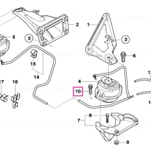 Noutate Surub ASA M8X50-8.8-ZNS3 - BMW Motorrad
