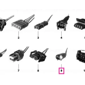 Comandă acum Dop reparație 2 pini No. 610619 - BMW Motorrad