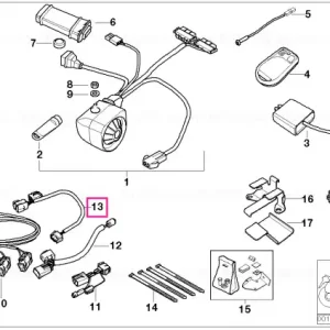 Cablu alimentare tensiune - BMW Motorrad Cumpără online