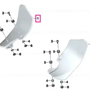 Deflector flux aer LINKS - BMW Motorrad Cumpără acum