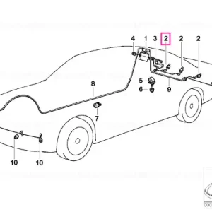 Senzor ultrasonic WA35 - BMW Cumpără acum