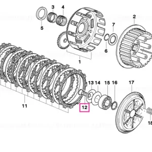 Plată securizată Rulment eliberare - BMW Motorrad