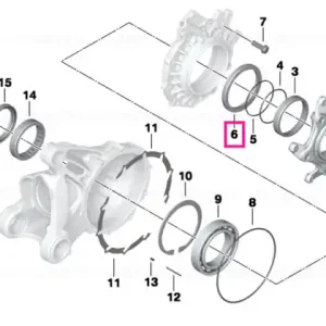 Etanșare arbore 75X90X8,5 - BMW Motorrad Popular