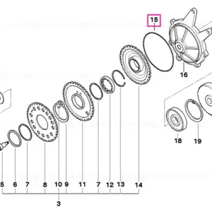 Reducere extra Inel O 96X3 - BMW Motorrad