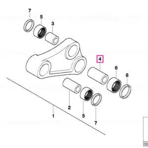 Bușă elastică L=51MM - BMW Motorrad Cumpărături sigure