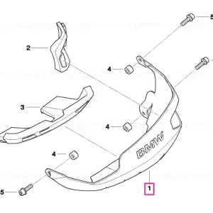 Reducere Protector capac culasse dreapta - BMW Motorrad