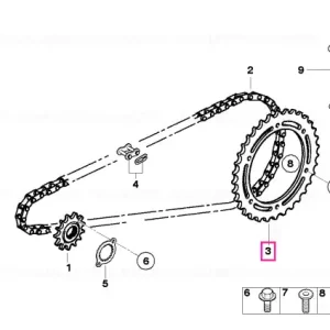 Chilipir Pinion Z=49 - BMW Motorrad