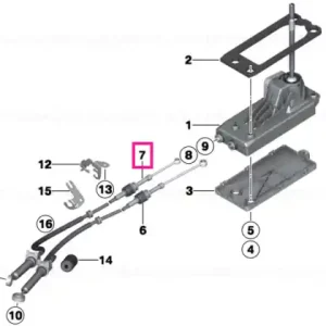 Premium Cablu schimbător selector - BMW - Mini