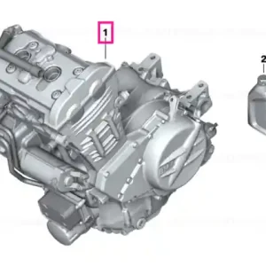 Motor argintiu 800CCM - BMW Motorrad Livrare expres