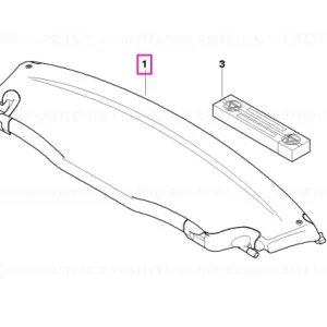 Cel mai bun preț Parcel shelf, rear - BMW - Mini