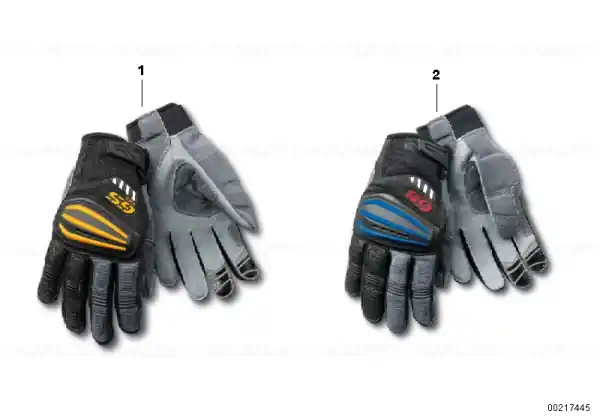 Glove Rallye 3, schwarz-gun 11-11,5 - BMW Motorrad Livrare gratuită