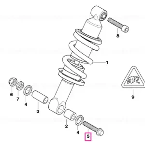 Calitate înaltă Șurub ASA M12X1,5X70-10.9 - BMW Motorrad
