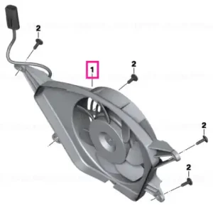 Retur ușor Ventilator - BMW Motorrad