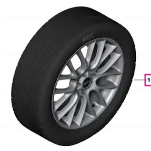 Set roți complete de vară - JCW Cross Spoke R112 (glossy) cu anvelopa Dunlop SP Sport 01 ROF - 205/45R17 84V - Mini R55/R56/R57/R58/R59 Nu rata