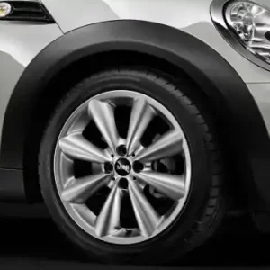 Janta aliaj usor - Conical Spoke 121 - Argintiu (Bright Silver Metallic) - 7Jx17 ET:48 - Mini Cabrio R57, Clubman R55, Coupe R58, Roadster R59, R56 Preferatul clienților