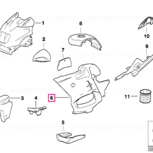 Element bară protecție dreapta - BMW Motorrad Cel mai bun preț