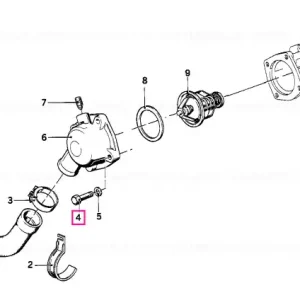 Calitate înaltă Şurub hexagonal M6X70 - BMW Motorrad