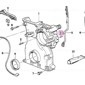 Calitate înaltă Pivot de fixare 5 H8X14 - BMW