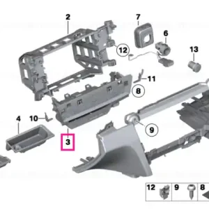 Separator depozitare spate - BMW Promoție