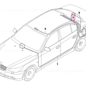 Cablu antenă GPS L= 2470 MM - BMW Ofertă specială