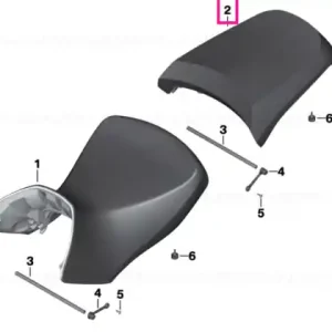 Popular Scaun pasager negru - BMW Motorrad