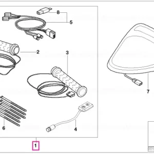 Kit retrofit pachet încălzire - BMW Motorrad Noutate