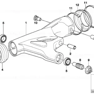 Bolț pivot dreapta - BMW Motorrad Super ofertă