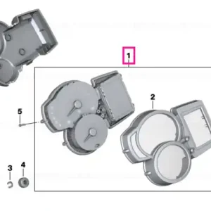 Retur ușor Cluster instrumente KM/H - BMW Motorrad
