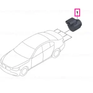 Retur gratuit Senzor ultrasonic Carbon Black M416 - BMW