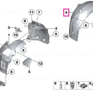 Capac roată spate stânga - BMW Cumpără online
