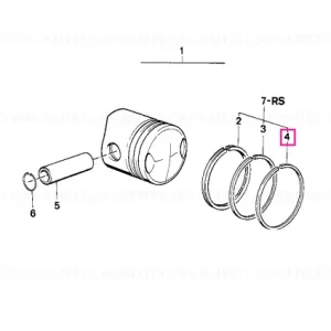 Inel dreptunghiular +1,0 - BMW Motorrad Preț redus