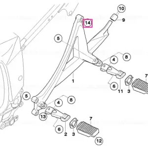 Șurub ISA M10X40 - BMW Motorrad Preț redus
