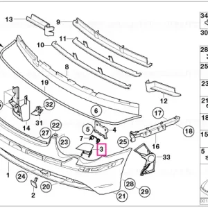 Bestseller Clapa vopsita dreapta CODE UNI/MET. CODE - UNI/MET. - BMW