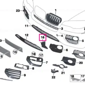Capac stânga - BMW Livrare rapidă