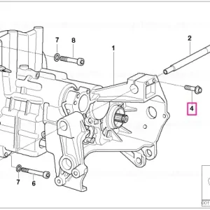 Surub cap cilindric M6X40 - BMW Motorrad Disponibil imediat