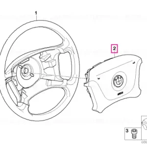 Capac butuc airbag - BMW Mai ieftin