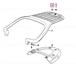 Surub cap cilindric M6X50-8.8-ZNS - BMW Motorrad Bestseller