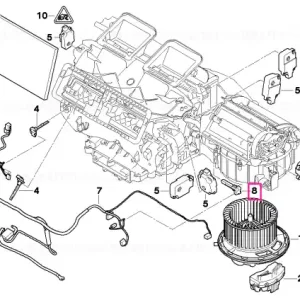 Vezi acum Senzor temperatură evaporator - BMW