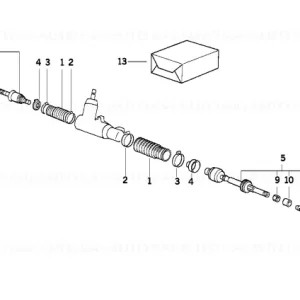 Bielă direcție dreapta - BMW Plată sigură