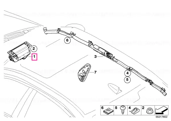 Reducere Airbag pasager fata - BMW