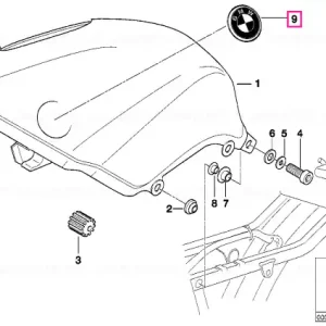 Reducere Placă D=70 - BMW Motorrad