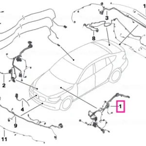 Vezi acum Set reparatie instalatie electrica fata stanga - BMW