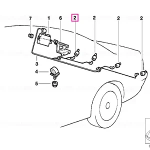 Cel mai vândut Senzor ultrasonic cod culoare - BMW