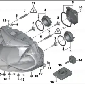 Far xenon LV / RHD - BMW Motorrad Ofertă specială