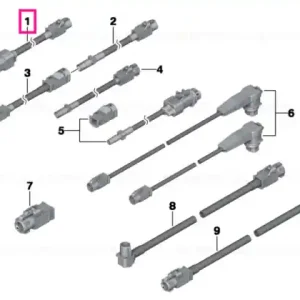 Cablaj HSD L= 8145 MM - BMW Chilipir