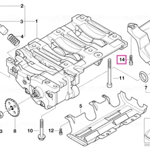 Reducere extra Șurub ISA M6X20-U1-8.8 PH - BMW Motorrad