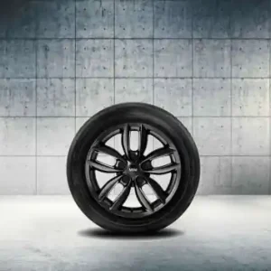 Janta aliaj usor - 5 Star Double Spoke R124 - Negru (Jet Black Uni) - 7Jx17 ET:50 - Mini Countryman R60, Paceman R61 Bestseller